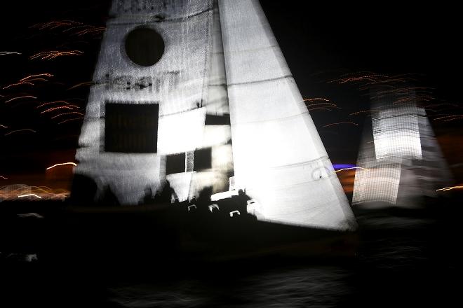 Racing at night - 2015 Barcolana By Night Jotun Cup ©  Max Ranchi Photography http://www.maxranchi.com